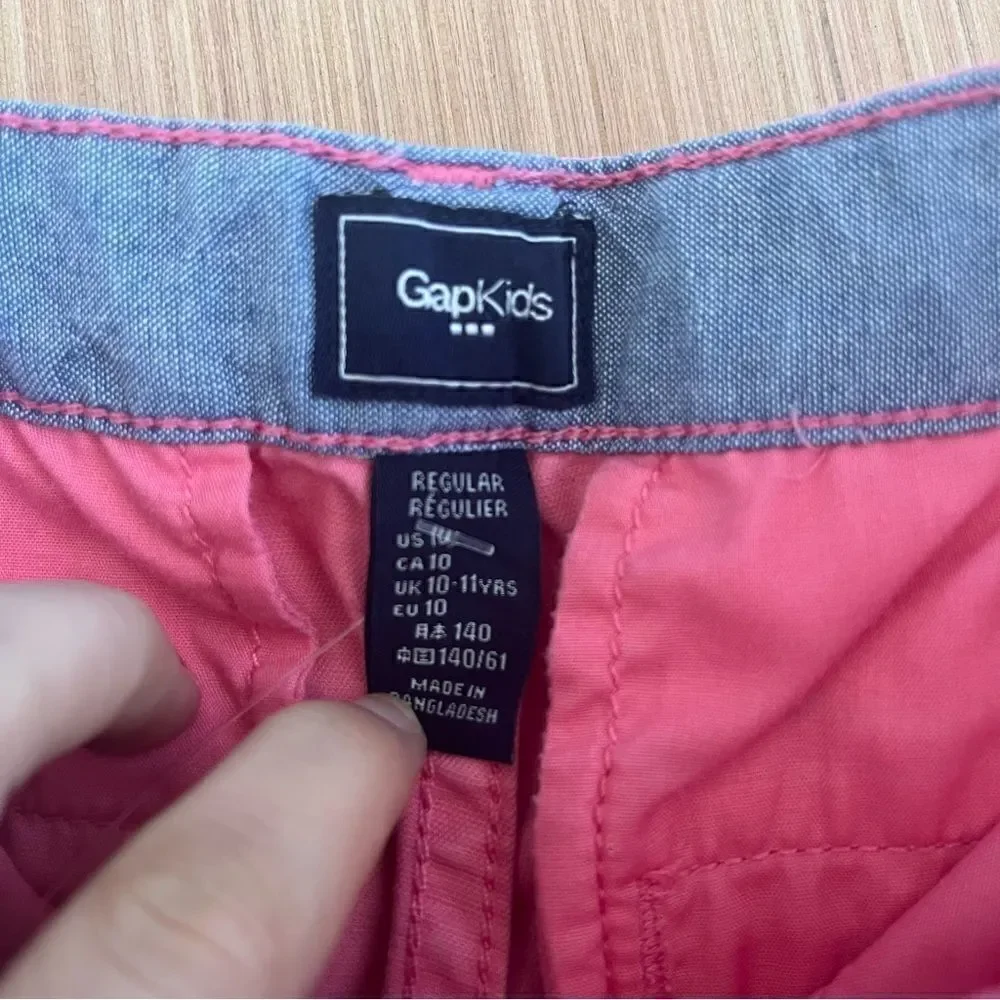 Gap Hot Pink Chino Shorts